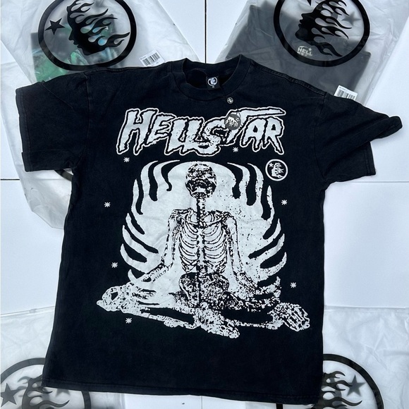 Hellstar Other - Black hellstar records tee